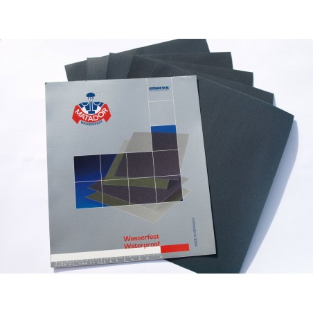 3 Sheets Wet & Dry Sandpaper Fine Grade - Grits included: 2000 3000 5000 Grit