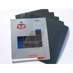 3 Sheets Wet & Dry Sandpaper Fine Grade - Grits included: 2000 3000 5000 Grit