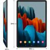 Samsung Galaxy Tab S7 FE 12.4 Inch 128GB Wi-Fi Android Tablet Black (UK version)